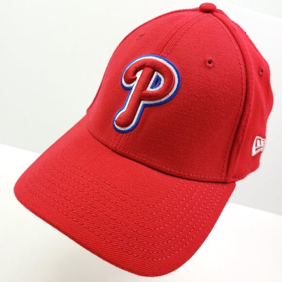 Philadelphia Phillies Hat New Era 39Thirty Stretchy MLB Baseball Cap L/XL - Picture 1 of 11